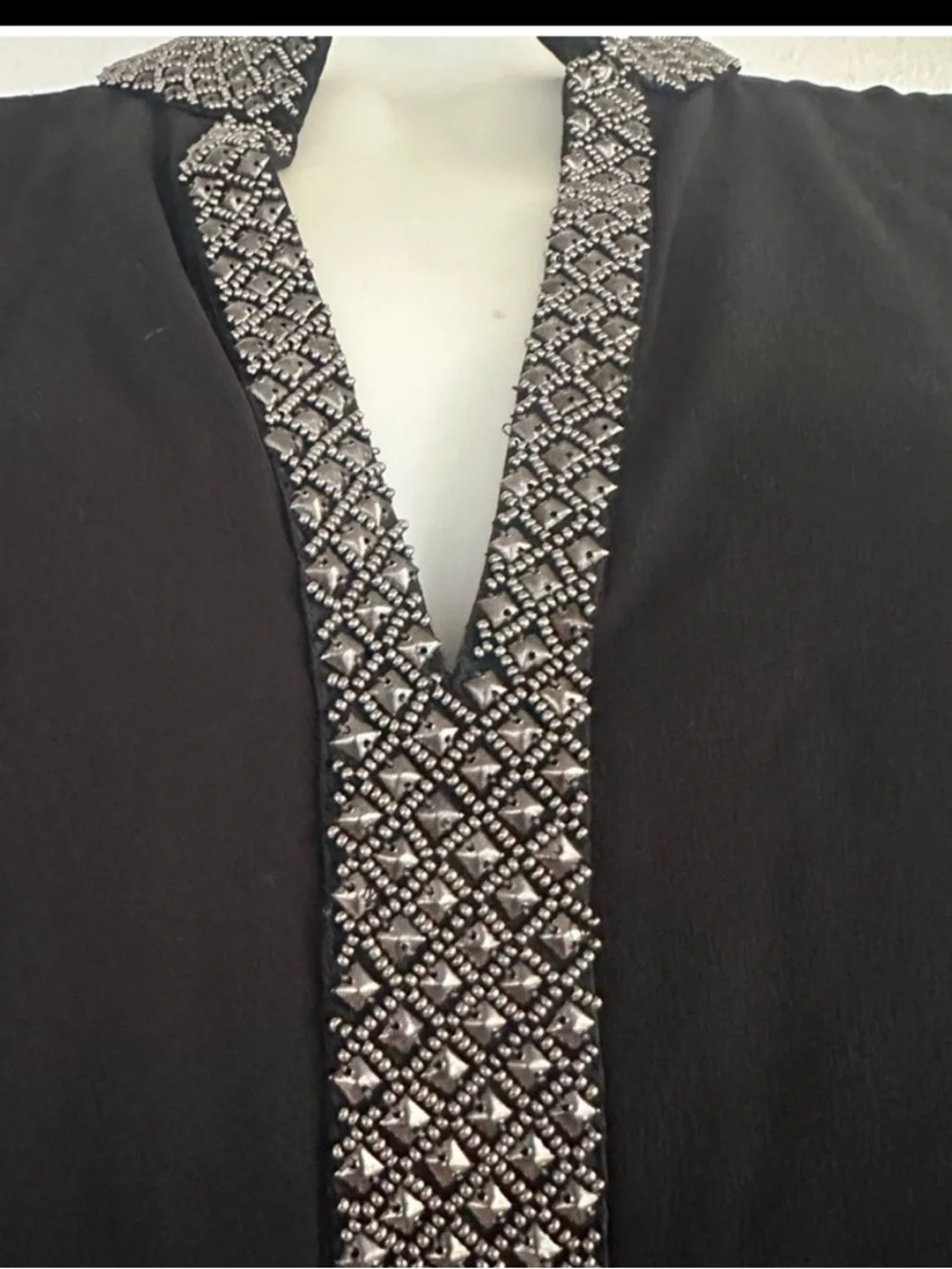 Tory Burch Lynn Embellished Silk